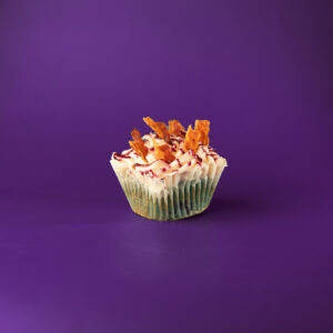 Blueberry Maple Bacon cupcake