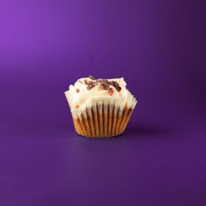 Frosted Cranberry cupcake