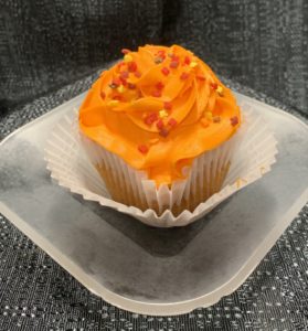 Autumn Leaf Cupcake