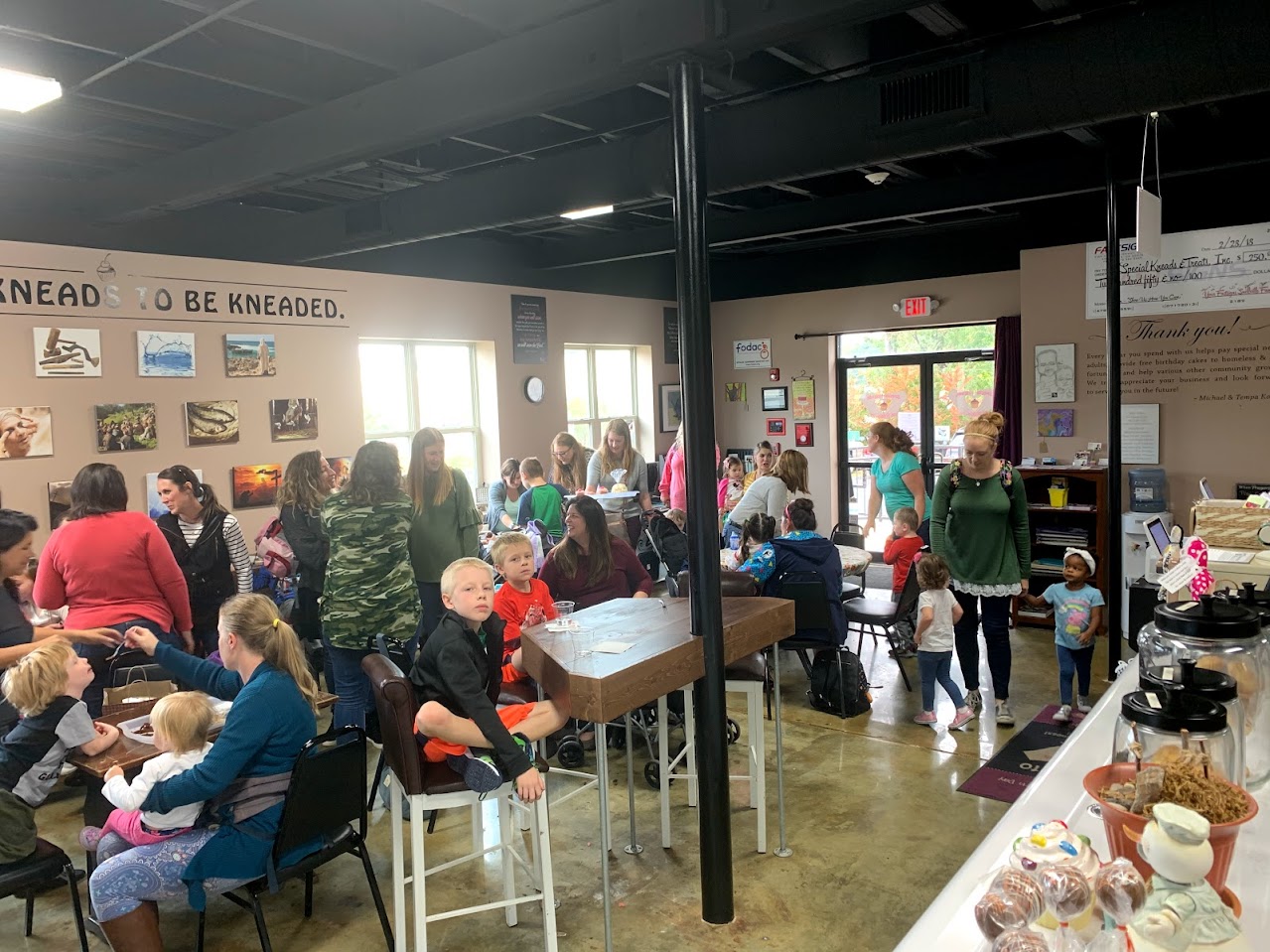 Come on in!  Our dining room is OPEN!