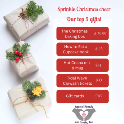 Sprinkle some cheer with our top 5 gifts!!