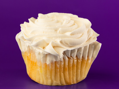 All Free Vanilla cupcake